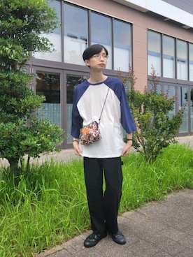 「チャオパニックティピー」｜1stripe2kuroさん（メンズ・169cm）の夏コーディネート
