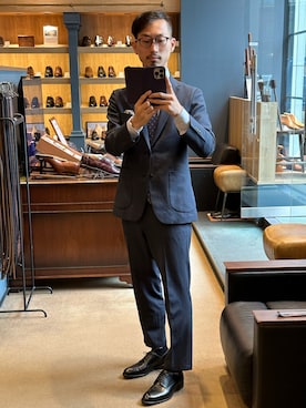 「Berwick1707（バーウィック）のアイテム」を使った、tomoya_sasakiさん（メンズ・165cm）の秋コーディネート