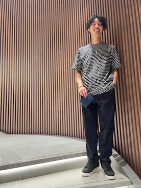 「アイテム（財布）」を使った、KENTOさん（メンズ・169cm）の夏コーディネート