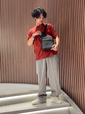 「アイテム（財布）」を使った、KENTOさん（メンズ・169cm）の秋コーディネート