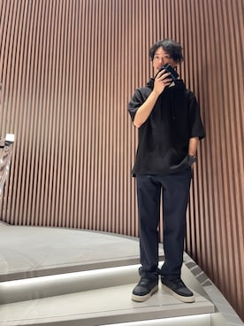「アイテム（ハンカチ/ハンドタオル）」を使った、KENTOさん（メンズ・169cm）の夏コーディネート
