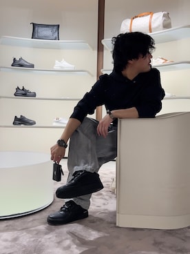 「アイテム（腕時計）」を使った、KENTOさん（メンズ・169cm）の秋コーディネート