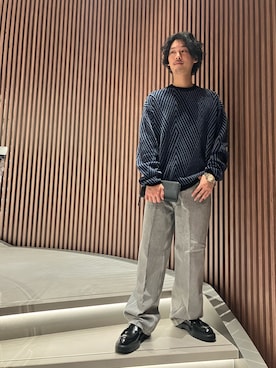 「アイテム（財布/小物）」を使った、KENTOさん（メンズ・169cm）の秋コーディネート