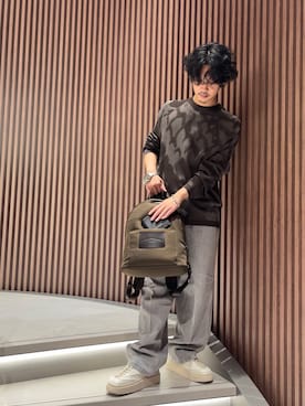 「アイテム（財布）」を使った、KENTOさん（メンズ・169cm）の秋コーディネート