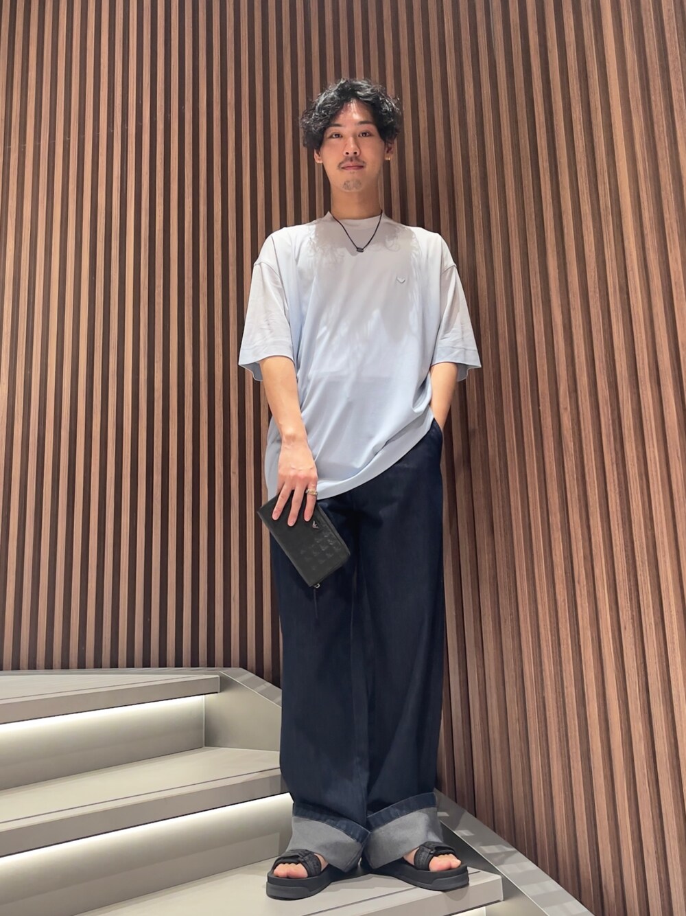 Emporio Armani◆サンダル スキューバジャカード ロゴレタリング EMPORIO ARMANI（エンポリオアルマーニ）の「【エンポリオ