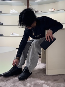 「アイテム（アクセサリー）」を使った、KENTOさん（メンズ・169cm）の秋コーディネート