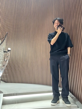 KENTO_エンポリオアルマーニ神戸店さん（骨格ストレート・メンズ・169cm）の夏コーディネート