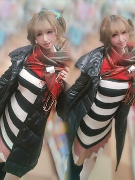 「COMME CA ISM（コムサイズム）のアイテム」を使った、ウサコさん（レディース・165cm）の冬コーディネート