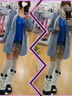 「Avail（アベイル）のアイテム」を使った、ウサコさん（レディース・165cm）の冬コーディネート