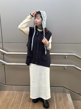 「Samansa Mos2（サマンサ モスモス）のアイテム」を使った、köasu さん（レディース・150cm）の春コーディネート