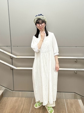 「Kaorinomori」｜köasu さん（レディース・150cm）の夏コーディネート
