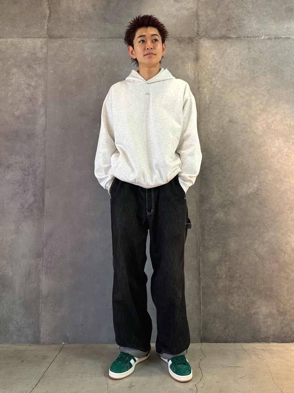 ワン バスケットボール フリースパーカー、キャンパス 00s / Campus