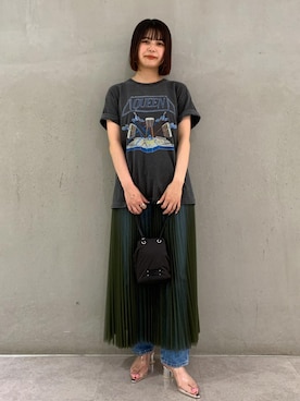 「ROLLA'S（ローラス）のアイテム」を使った、ONOさん（レディース・161cm）の夏コーディネート