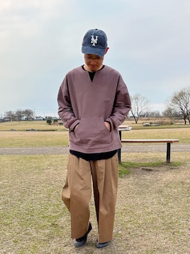「DC SHOES（ディーシーシューズ）のアイテム（スリッポン）」を使った、pyama13さん（メンズ・175cm）の春コーディネート
