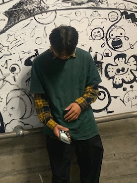 「SEVENDAYS=SUNDAY（セブンデイズサンデイ）のアイテム」を使った、Haoさん（メンズ・165cm）の冬コーディネート