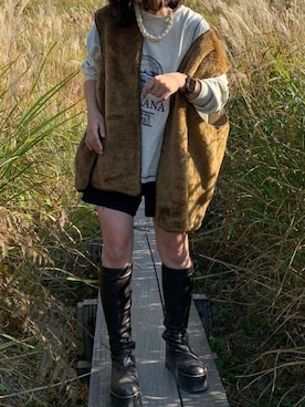 ぱぴぷさん(レディース・152cm)の秋コーディネート