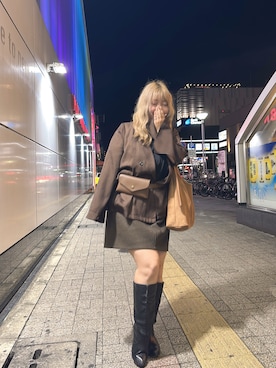 おりまるちゃんさん（骨格ストレート・レディース・150cm）の秋コーディネート