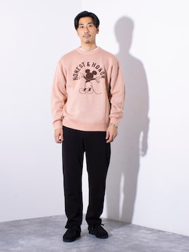 「ミッキー」｜OKAさん（メンズ・175cm）の秋コーディネート