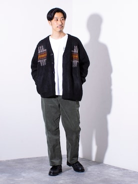 「KLEMAN（クレマン）のアイテム」を使った、OKAさん（メンズ・175cm）の秋コーディネート