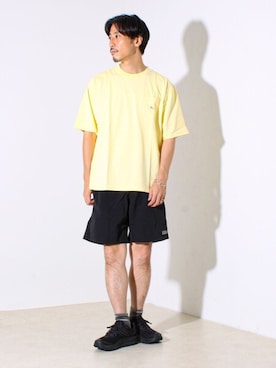 「Eddie Bauer（エディーバウアー）のアイテム」を使った、OKAさん（メンズ・175cm）の夏コーディネート