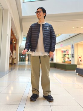 「GEVACO」｜「アイテム（ジャケット/アウター）」を使った、OKAさん（メンズ・175cm）の冬コーディネート