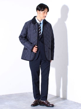 「キルティングジャケット」｜OKAさん（メンズ・175cm）の夏コーディネート