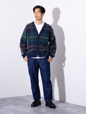 「KLEMAN（クレマン）のアイテム」を使った、OKAさん（メンズ・175cm）の秋コーディネート