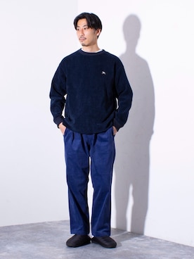 「SUBU（スブ）のアイテム」を使った、OKAさん（メンズ・175cm）の秋コーディネート
