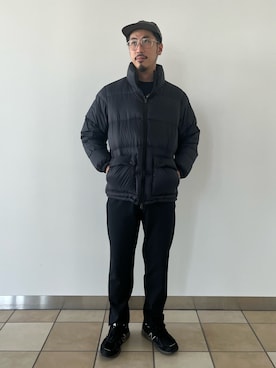 「halo commodity（ハロ　コモディティー）のアイテム（キャップ）」を使った、OKAさん（メンズ・175cm）の秋コーディネート