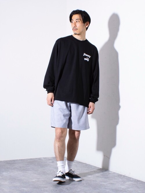 WILDERNESS EXPERIENCE×JIMNY】別注バックプリント 長袖Tシャツ ロンT