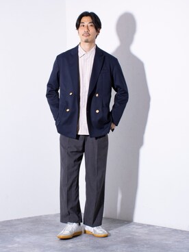 「gloster」｜OKAさん（メンズ・175cm）の秋コーディネート