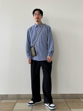 「gloster」｜OKAさん（メンズ・175cm）の春コーディネート
