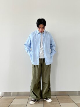 「gloster」｜OKAさん（メンズ・175cm）の春コーディネート