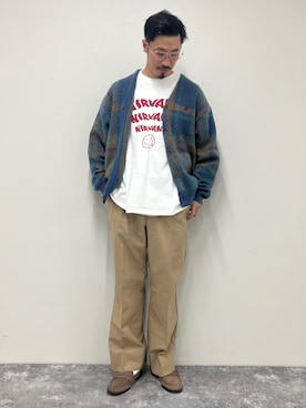 「gloster」｜OKAさん（メンズ・175cm）の秋コーディネート