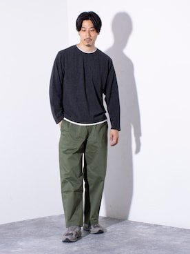 「gloster」｜OKAさん（メンズ・175cm）の秋コーディネート