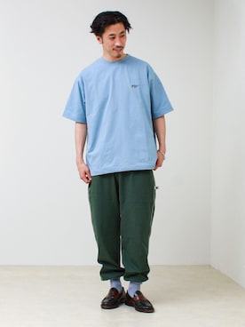 「PENDLETON（ペンドルトン）のアイテム」を使った、OKAさん（メンズ・175cm）の春コーディネート