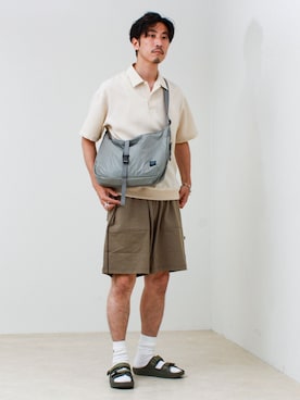 「FREDY MAC（フレディーマック）のアイテム」を使った、OKAさん（メンズ・175cm）の夏コーディネート