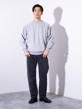「KLEMAN（クレマン）のアイテム」を使った、OKAさん（メンズ・175cm）の秋コーディネート