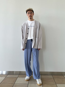 「gloster」｜OKAさん（メンズ・175cm）の春コーディネート