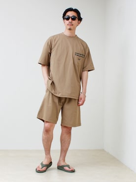 「PENDLETON（ペンドルトン）のアイテム」を使った、OKAさん（メンズ・175cm）の春コーディネート