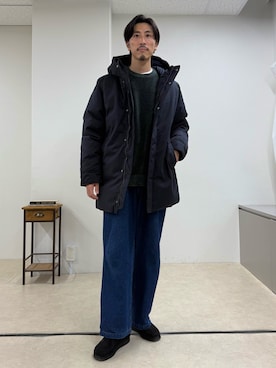 「Pyrenex（ピレネックス）のアイテム」を使った、OKAさん（メンズ・175cm）の秋コーディネート