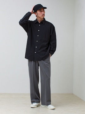 「WILD THINGS（ワイルドシングス）のアイテム」を使った、OKAさん（メンズ・175cm）の春コーディネート