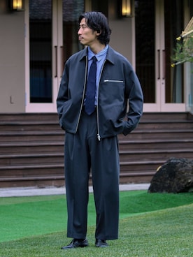 OKAさん（メンズ・175cm）の冬コーディネート