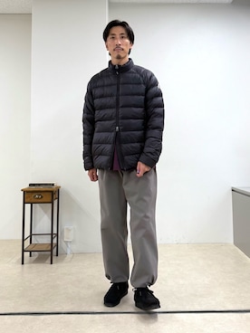 「Pyrenex（ピレネックス）のアイテム」を使った、OKAさん（メンズ・175cm）の秋コーディネート