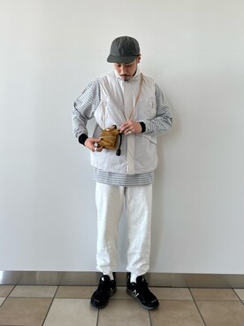 「gloster」｜OKAさん（メンズ・175cm）の春コーディネート