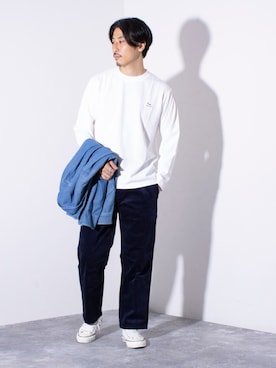 「gloster」｜OKAさん（メンズ・175cm）の秋コーディネート