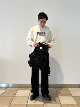 「COBMASTER（コブマスター）のアイテム」を使った、OKAさん（メンズ・175cm）の冬コーディネート