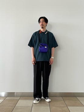 「gloster」｜OKAさん（メンズ・175cm）の春コーディネート