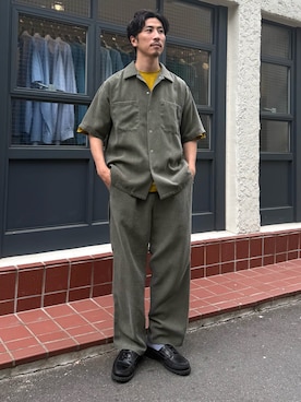 「FREDY MAC（フレディーマック）のアイテム」を使った、OKAさん（メンズ・175cm）の夏コーディネート