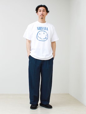 「GOOD ROCK SPEED（グッドロックスピード）のアイテム」を使った、OKAさん（メンズ・175cm）の春コーディネート